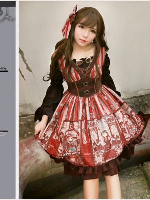 Souffle Song Alchemist Cat Lolita dress JSK (SS915)